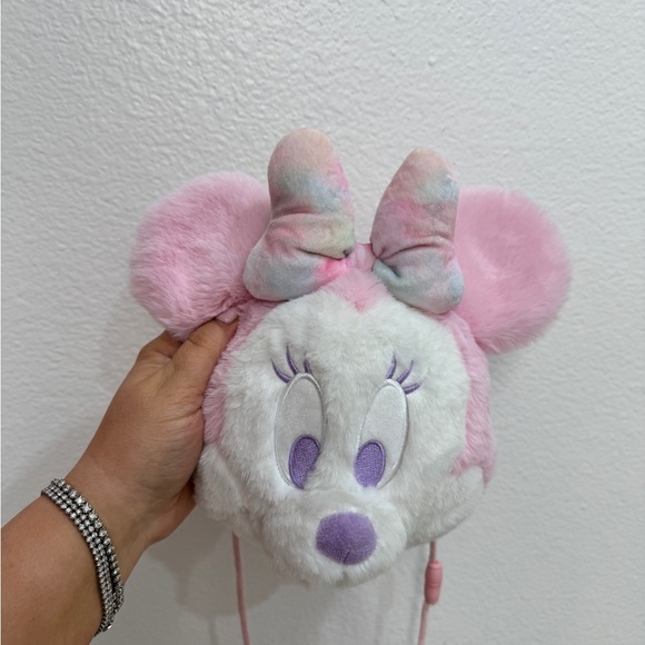NEW Pastel Plush Minnie Mouse Purse - Picture 2 of 8